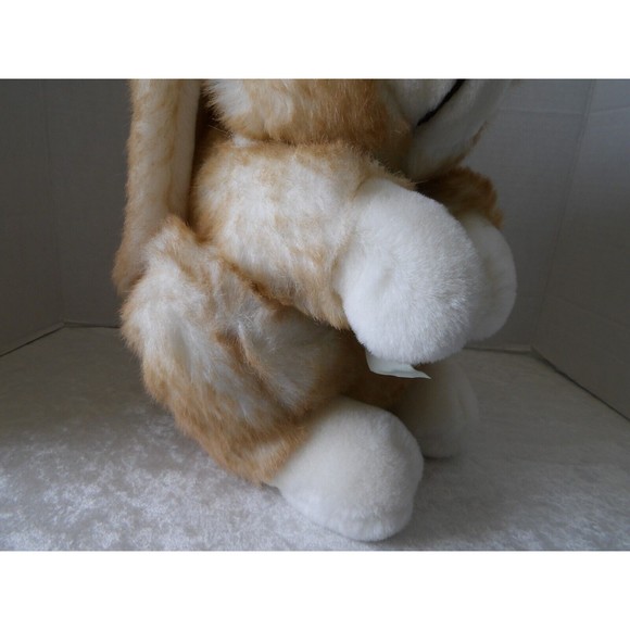 1992 Commonwealth Easter Bunny Rabbit w/ Long Ears Plush Animal Toy 12” Tall - Picture 6 of 16